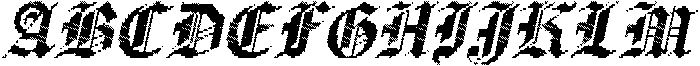 CS Bristol Stitched Italic otf (400) Font UPPERCASE