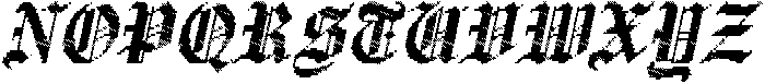 CS Bristol Stitched Italic otf (400) Font UPPERCASE