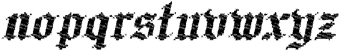 CS Bristol Stitched Italic otf (400) Font LOWERCASE
