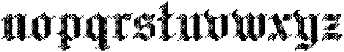 CS Bristol Stitched Regular otf (400) Font LOWERCASE