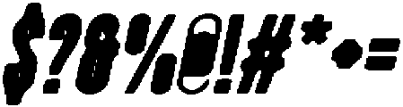 CS Brixton Drawn Italic otf (400) Font OTHER CHARS