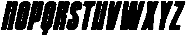 CS Brixton Drawn Italic otf (400) Font UPPERCASE