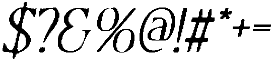 CS Brody Drawn Italic otf (400) Font OTHER CHARS