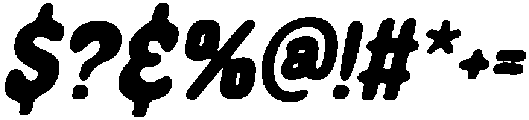 CS Brownie Drawn Italic otf (400) Font OTHER CHARS