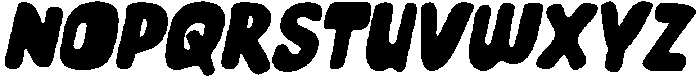 CS Brownie Drawn Italic otf (400) Font UPPERCASE