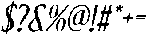 CS Bruna Drawn Italic otf (400) Font OTHER CHARS