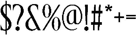 CS Bruna Regular otf (400) Font OTHER CHARS