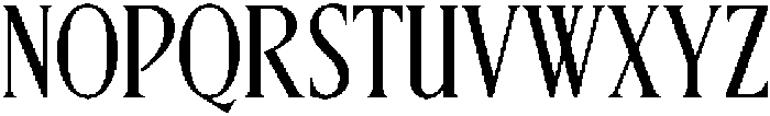 CS Bruna Regular otf (400) Font UPPERCASE