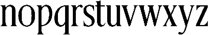 CS Bruna Regular otf (400) Font LOWERCASE