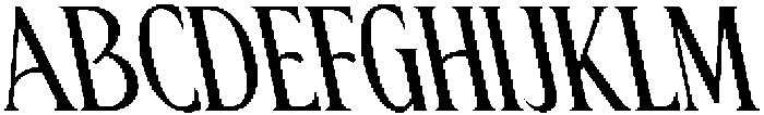 CS Bruna Reverse Italic otf (400) Font UPPERCASE