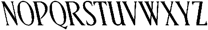 CS Bruna Reverse Italic otf (400) Font UPPERCASE