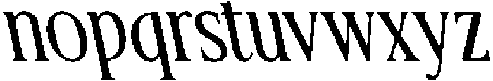 CS Bruna Reverse Italic otf (400) Font LOWERCASE