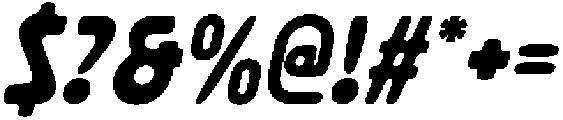 CS Bugle Drawn Italic otf (400) Font OTHER CHARS