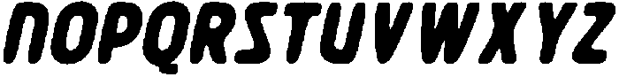 CS Bugle Drawn Italic otf (400) Font UPPERCASE