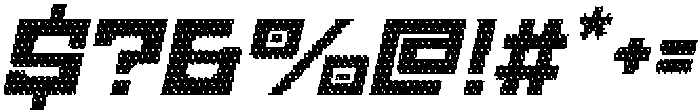 CS Bytex Disco Italic otf (400) Font OTHER CHARS