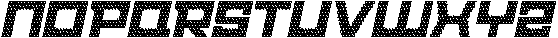 CS Bytex Disco Italic otf (400) Font UPPERCASE