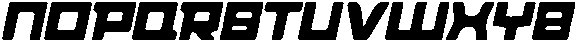 CS Bytex Drawn Italic otf (400) Font UPPERCASE