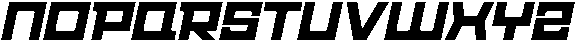 CS Bytex Italic otf (400) Font UPPERCASE