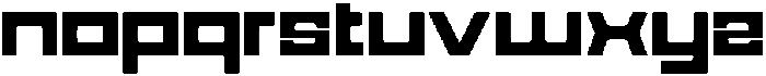 CS Bytex Regular otf (400) Font LOWERCASE