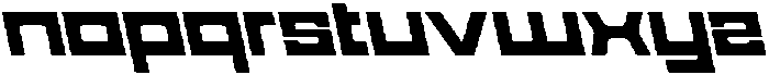 CS Bytex Reverse Italic otf (400) Font LOWERCASE