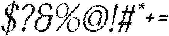 CS Calgary Disco Italic otf (400) Font OTHER CHARS