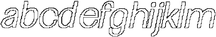 CS Calgary Pixel Outline otf (400) FONT