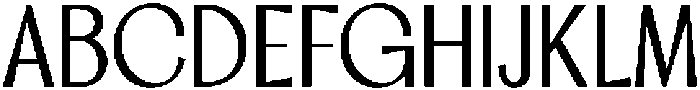 CS Calgary Regular otf (400) Font UPPERCASE