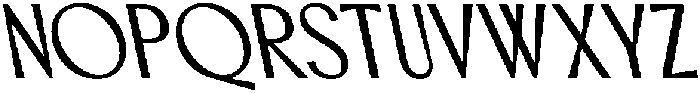 CS Calgary Reverse Italic otf (400) Font UPPERCASE
