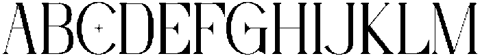 CS Caliope Regular otf (400) Font UPPERCASE