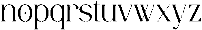 CS Caliope Regular otf (400) Font LOWERCASE