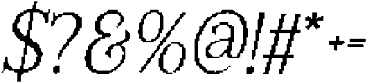 CS Calistha Pixel Regular otf (400) Font OTHER CHARS
