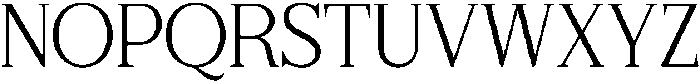 CS Calistha Regular otf (400) Font UPPERCASE