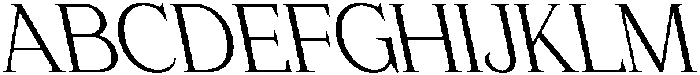 CS Calistha Reverse Italic otf (400) Font UPPERCASE