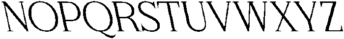CS Calistha Reverse Italic otf (400) Font UPPERCASE