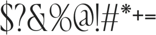 CS Calory Regular otf (400) Font OTHER CHARS