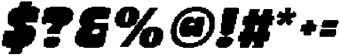 CS Calton Pixel Regular otf (400) Font OTHER CHARS