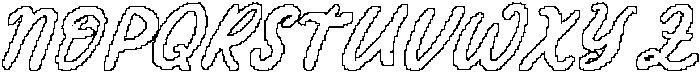 CS Camara Pixel Outline otf (400) Font UPPERCASE