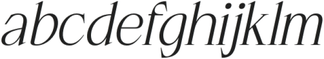 CS Canela Italic otf (400) Font LOWERCASE