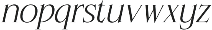 CS Canela Italic otf (400) Font LOWERCASE