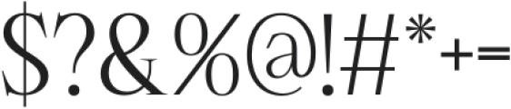 CS Canela Regular otf (400) Font OTHER CHARS