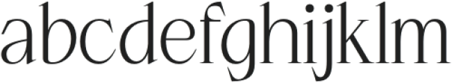 CS Canela Regular otf (400) Font LOWERCASE