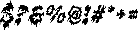 CS Cannibal Drawn Italic otf (400) Font OTHER CHARS