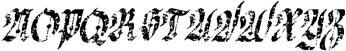 CS Canopus Stamp Italic otf (400) Font UPPERCASE