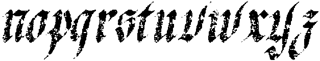 CS Canopus Stamp Italic otf (400) Font LOWERCASE