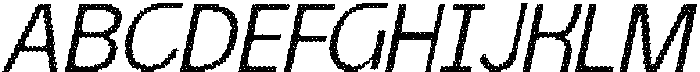 CS Carsten Disco Italic otf (400) Font UPPERCASE
