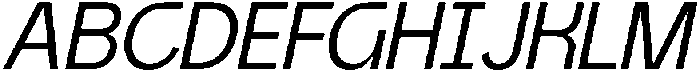 CS Carsten Italic otf (400) Font UPPERCASE