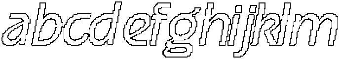 CS Carsten Pixel Outline otf (400) FONT