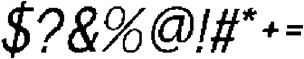 CS Carsten Pixel Regular otf (400) Font OTHER CHARS