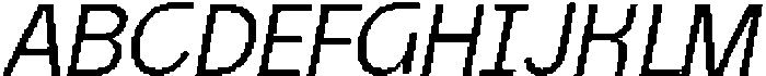 CS Carsten Pixel Regular otf (400) Font UPPERCASE