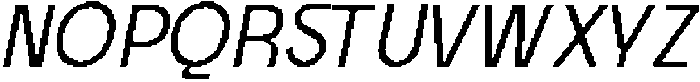 CS Carsten Pixel Regular otf (400) Font UPPERCASE